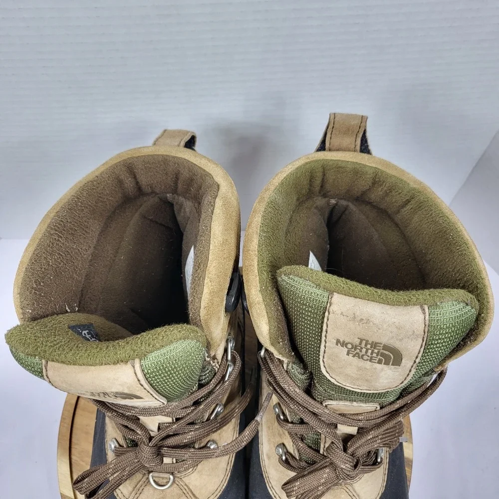 The North Face Chilkat II Men Winter Boots Sz 12 Waterproof 200g Insulated Brown
